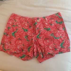 RARE Lilly Pulitzer Pumpkin Chunkin Shorts